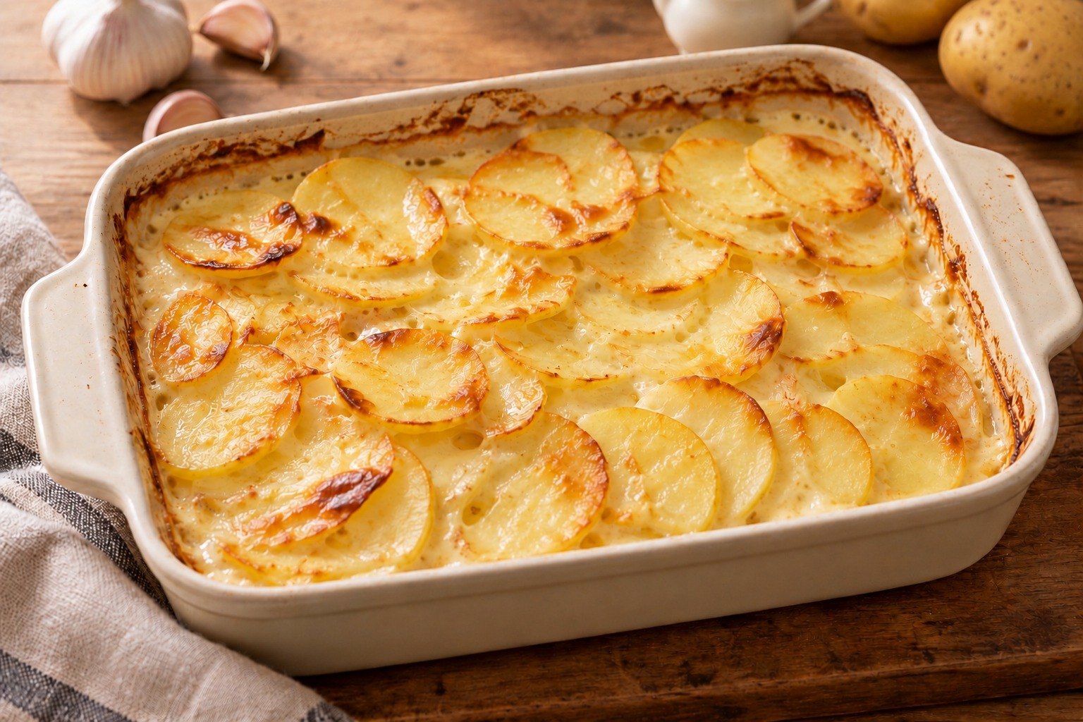 Gratin dauphinois à la crème 🥔