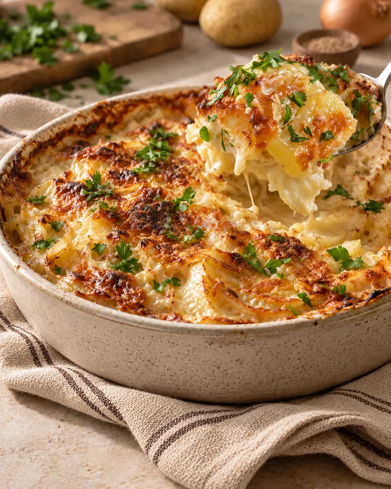 Gratin de pommes de terre super gourmand