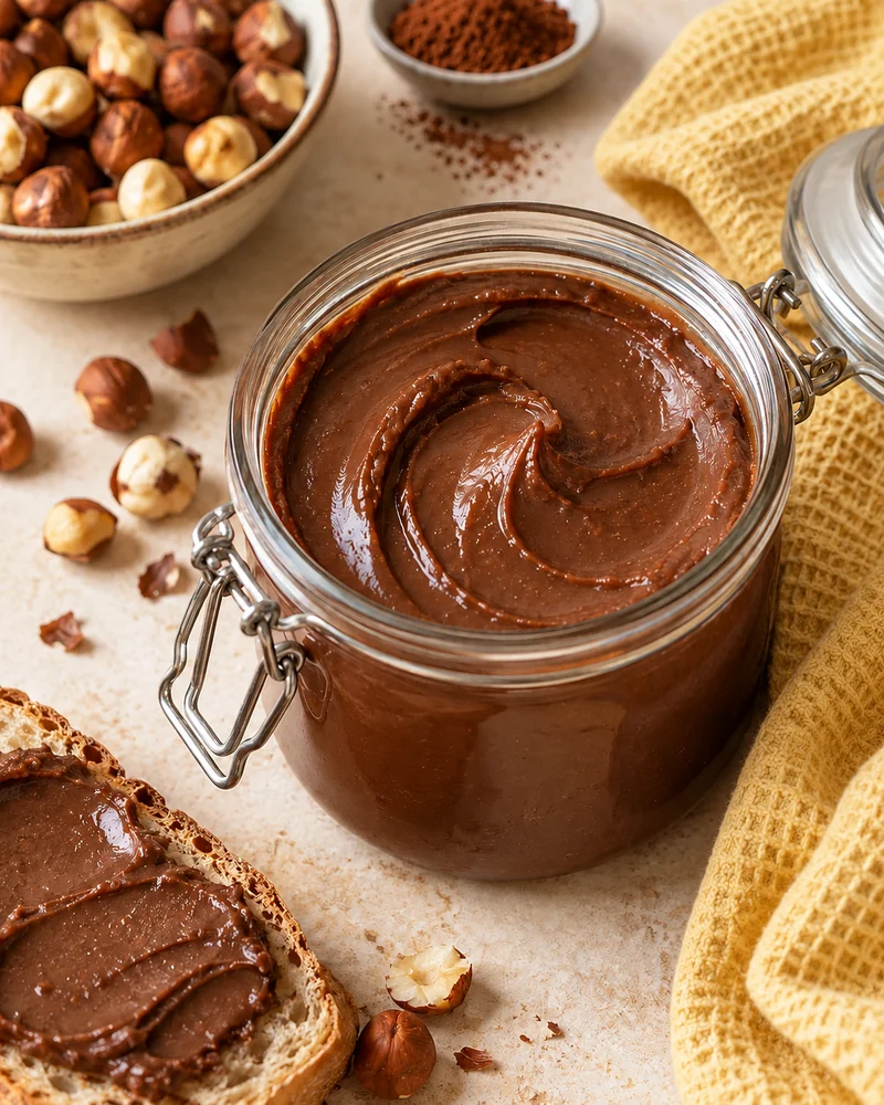 Pâte à tartiner noisette cacao