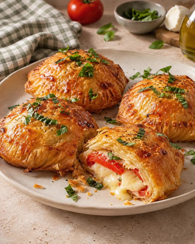 Feuilletés Tomates Mozza