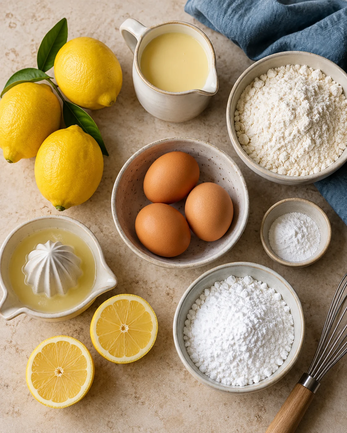 Ingrédients pour Gâteau hyper moelleux au citron