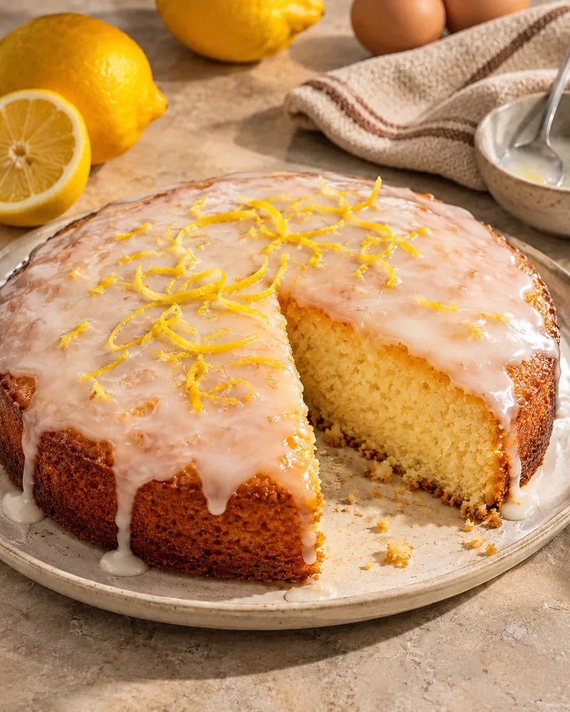 Gâteau hyper moelleux au citron