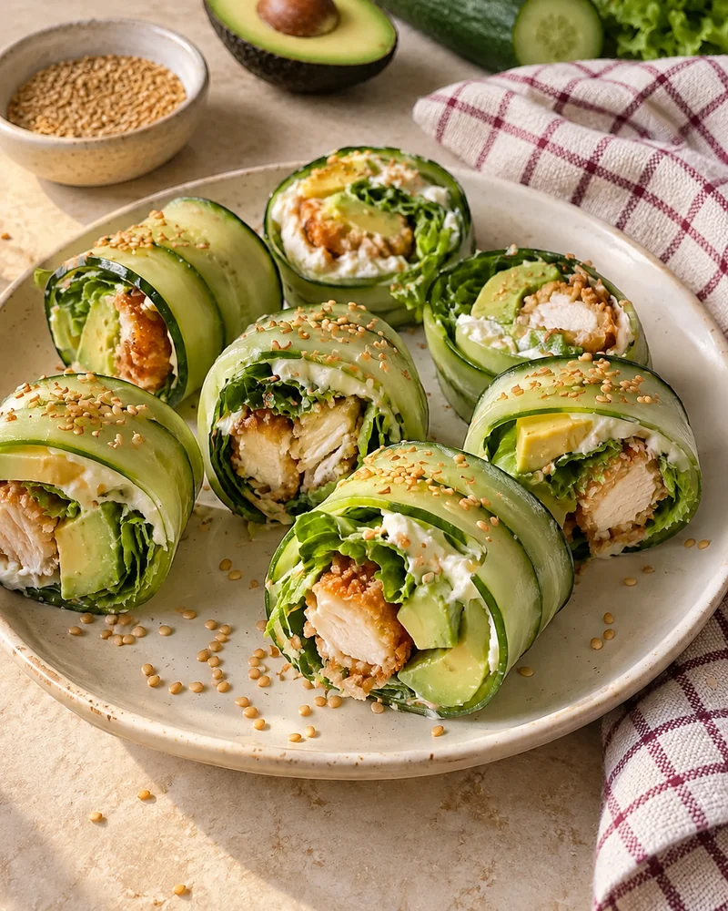 Mégas sushis poulet concombre