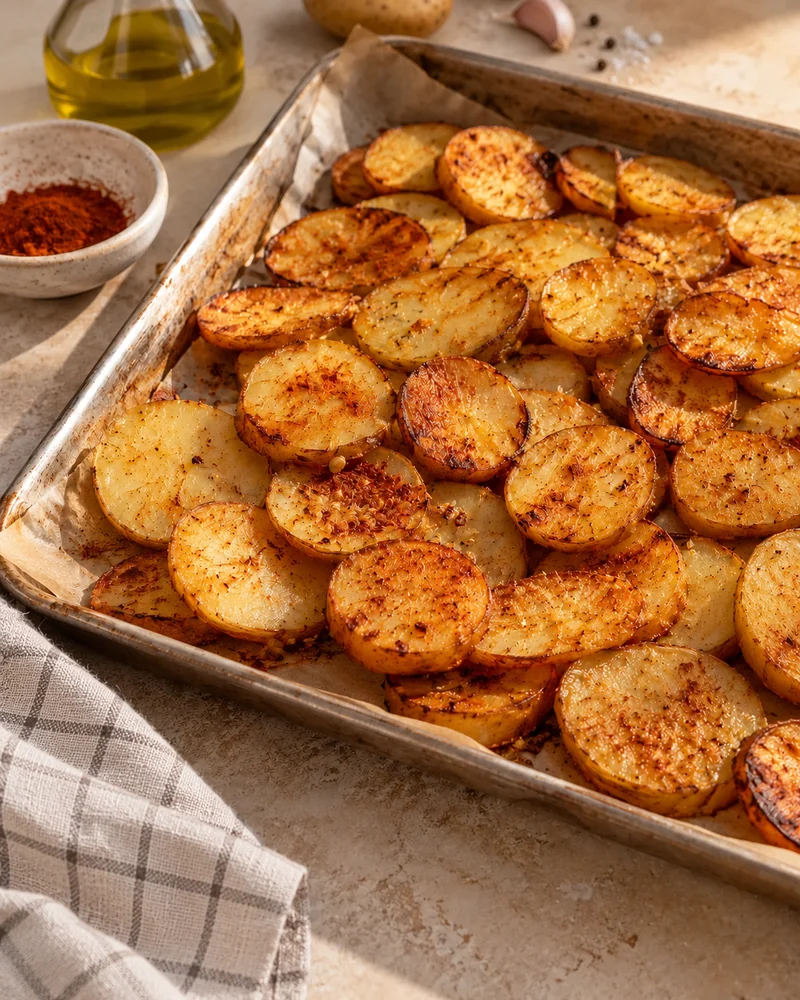Pommes de terre crispy