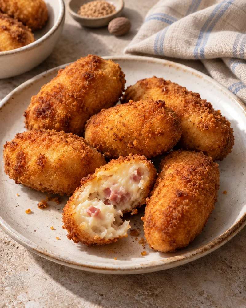 Croquettes au jambon