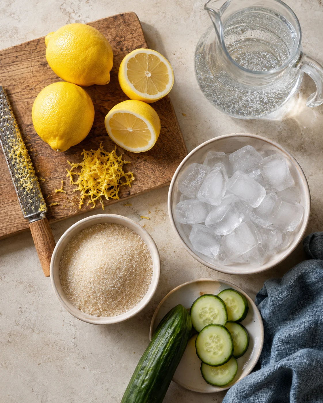 Ingrédients pour Limonade maison