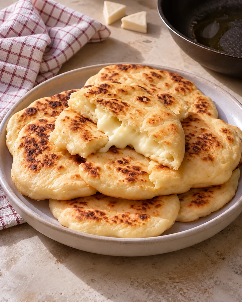 Naan 2 ingrédients