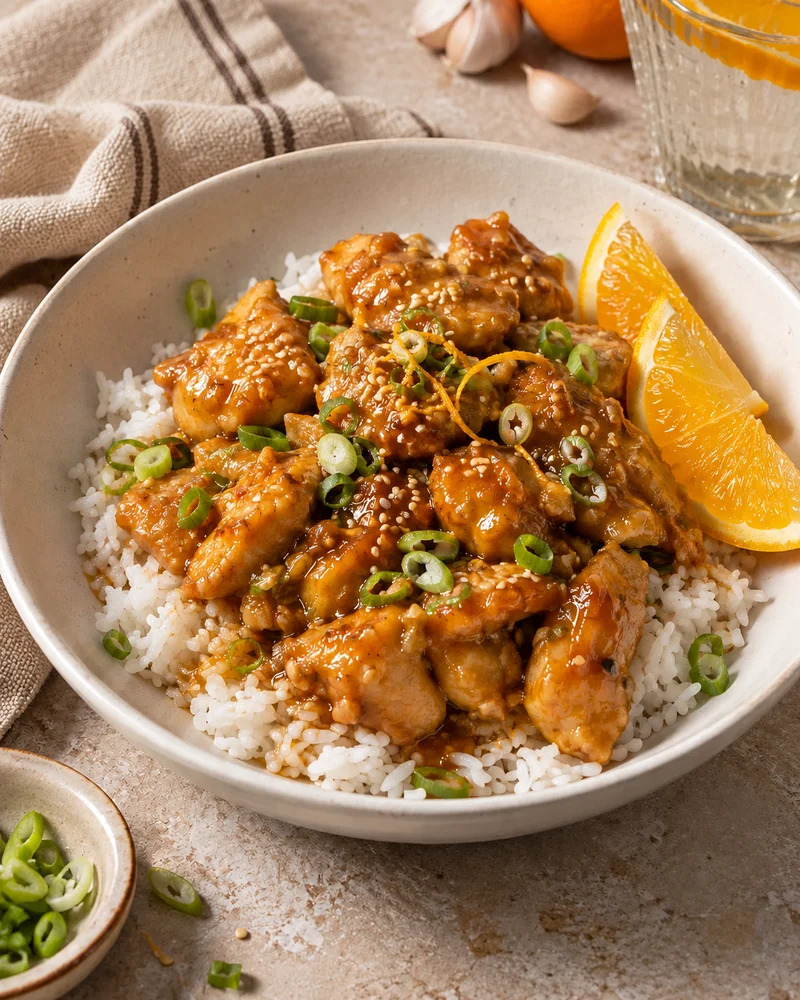 Poulet à l'orange